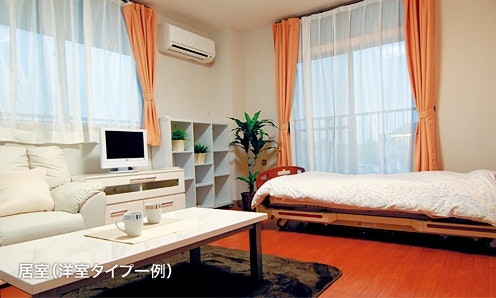 居室(洋室タイプ一例) らぽーる上尾(有料老人ホーム・外部サービス利用型[特定施設])の画像
