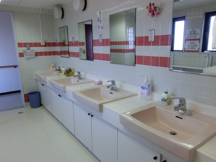 洗面所 エルダーホーム新松戸(住宅型有料老人ホーム)の画像