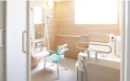 浴室 リハモードヴィラ白井(サービス付き高齢者向け住宅(サ高住))の画像