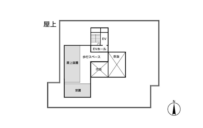 ドーミー中野江古田の平面図5F