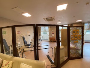 SOMPOケアラヴィーレ町田小野路の機能訓練室
