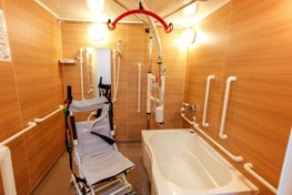 浴室B(機械浴椅子タイプ) アルプスの杜 かみみぞ(有料老人ホーム[特定施設])の画像