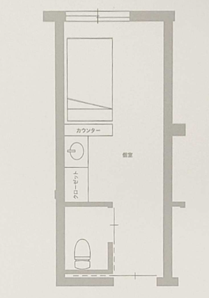 アズハイム横浜いずみ中央の居室間取り図