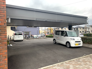 ココファンレジデンス小田原の駐車スペース