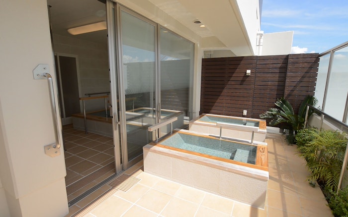 露天風呂付き大浴場 ペピイ・ハッピープレイスTAMATSUKURI(住宅型有料老人ホーム)の画像