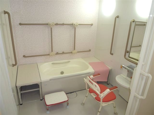 浴室 ゆめざくら平野(サービス付き高齢者向け住宅(サ高住))の画像