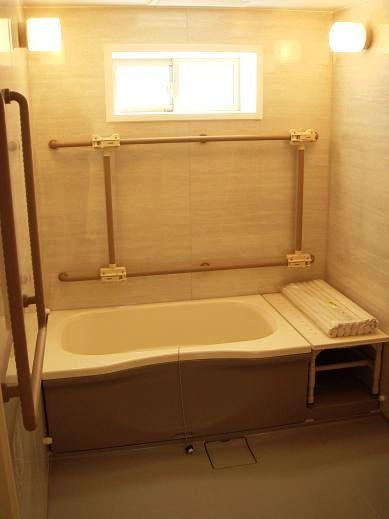 浴室 ひばり荘絆館(サービス付き高齢者向け住宅(サ高住))の画像