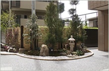 植栽・花畑スペース サンライフ住吉川(有料老人ホーム・外部サービス利用型[特定施設])の画像