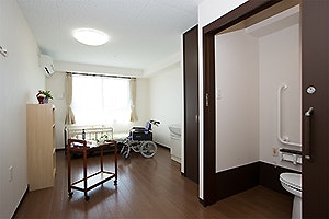 Aタイプ居室 メディカ倉敷北(サービス付き高齢者向け住宅(サ高住))の画像