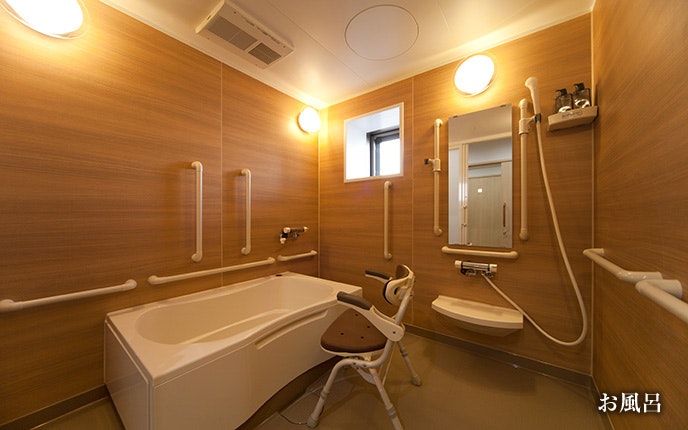 浴室 ツクイ・サンフォレスト松山(サービス付き高齢者向け住宅(サ高住))の画像